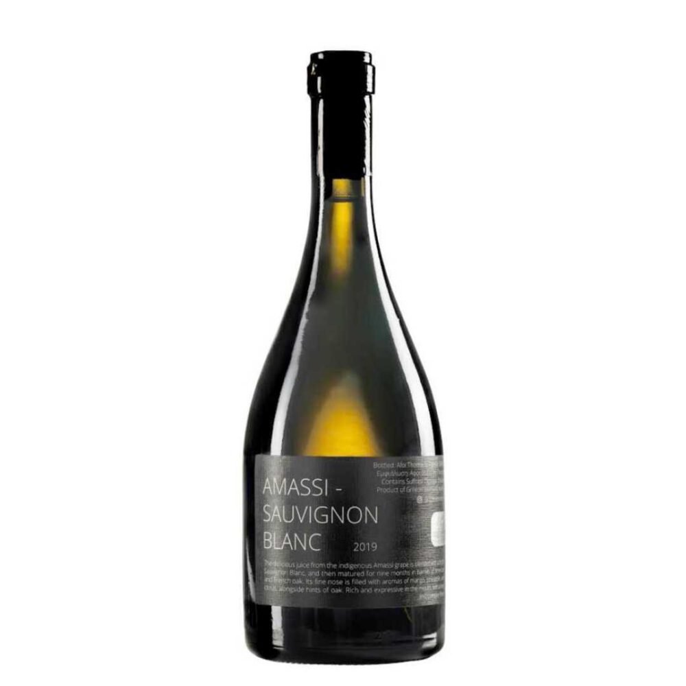 PROMISE ΛΕΥΚΟ ΑΜΑΣΣΙ-SAUVIGNON BLANC 2023 - 3 ΓΕΝΙΕΣ (ΟΙΝΟΙΠΟΙΕΙΟ ΘΩΜΑΙΔΗ)