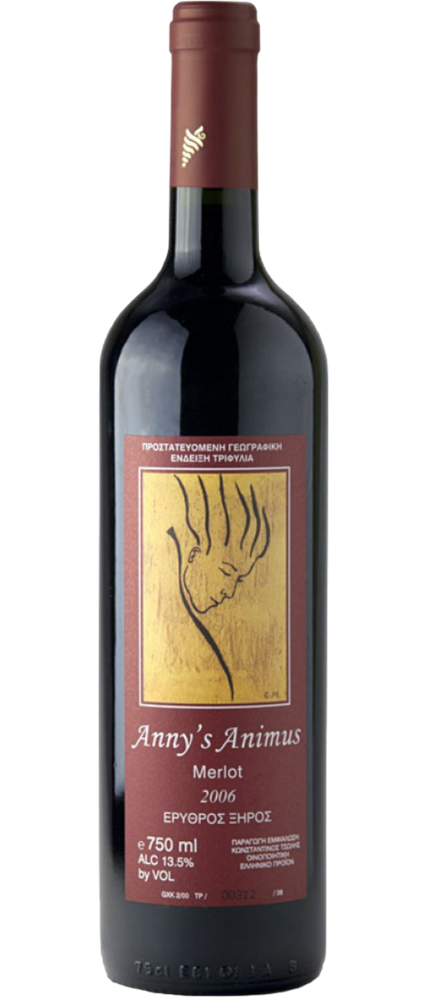 ANNY'S ANIMUS MERLOT - ΤΣΩΛΗΣ