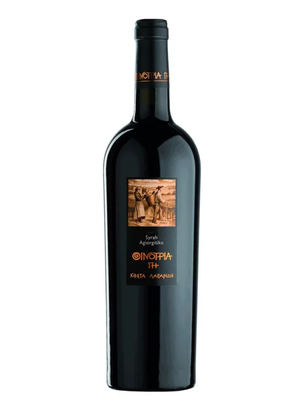 ΟΙΝΟΤΡΙΑ ΓΗ SYRAH ΑΓΙΩΡΓΙΤΙΚΟ 2020 - ΛΑΖΑΡΙΔΗ Κ.