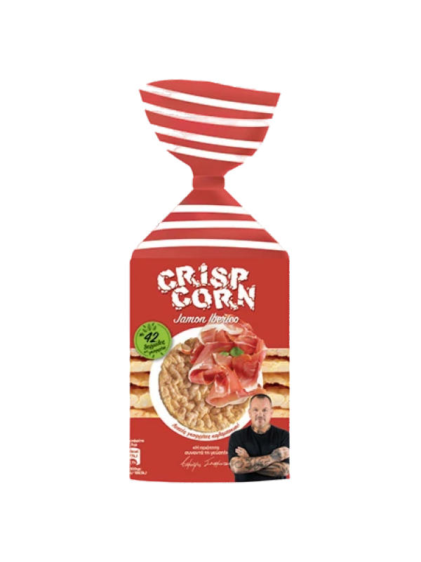 ELGEN CRISP CORN ΜΕ JAMON 123gr