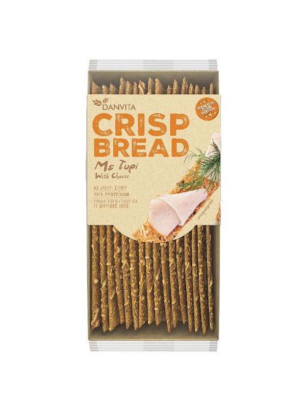 ELGEN CRISP BREAD ΜΕ ΤΥΡΙ 130gr