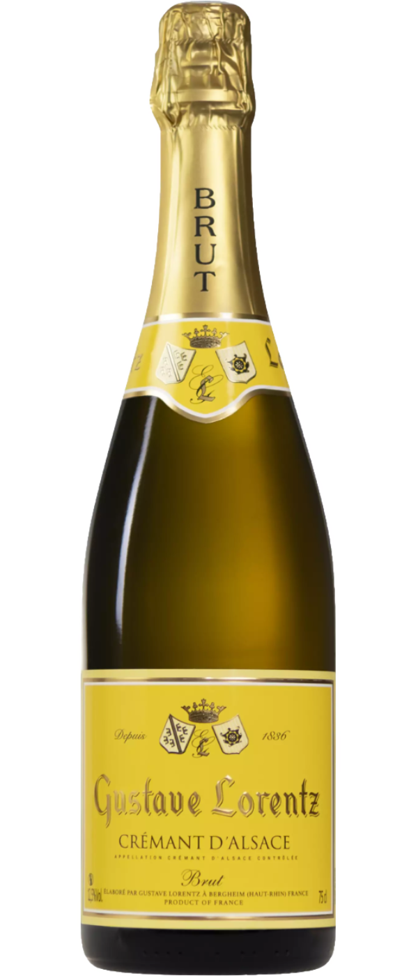 CREMANT D'ALSACE BRUT - GUSTAVE LORENTZ