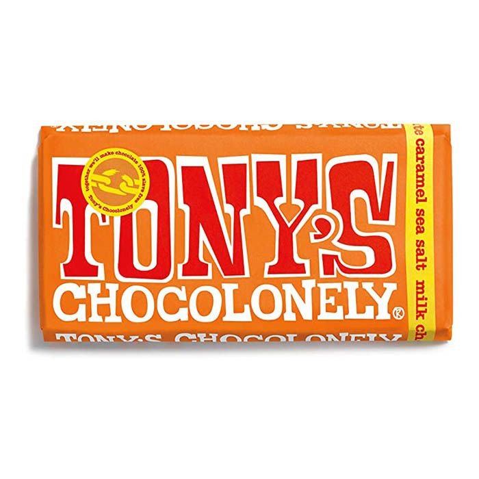 ΣΟΚΟΛΑΤΑ TONY'S CARAMEL & SEA SALT 180gr