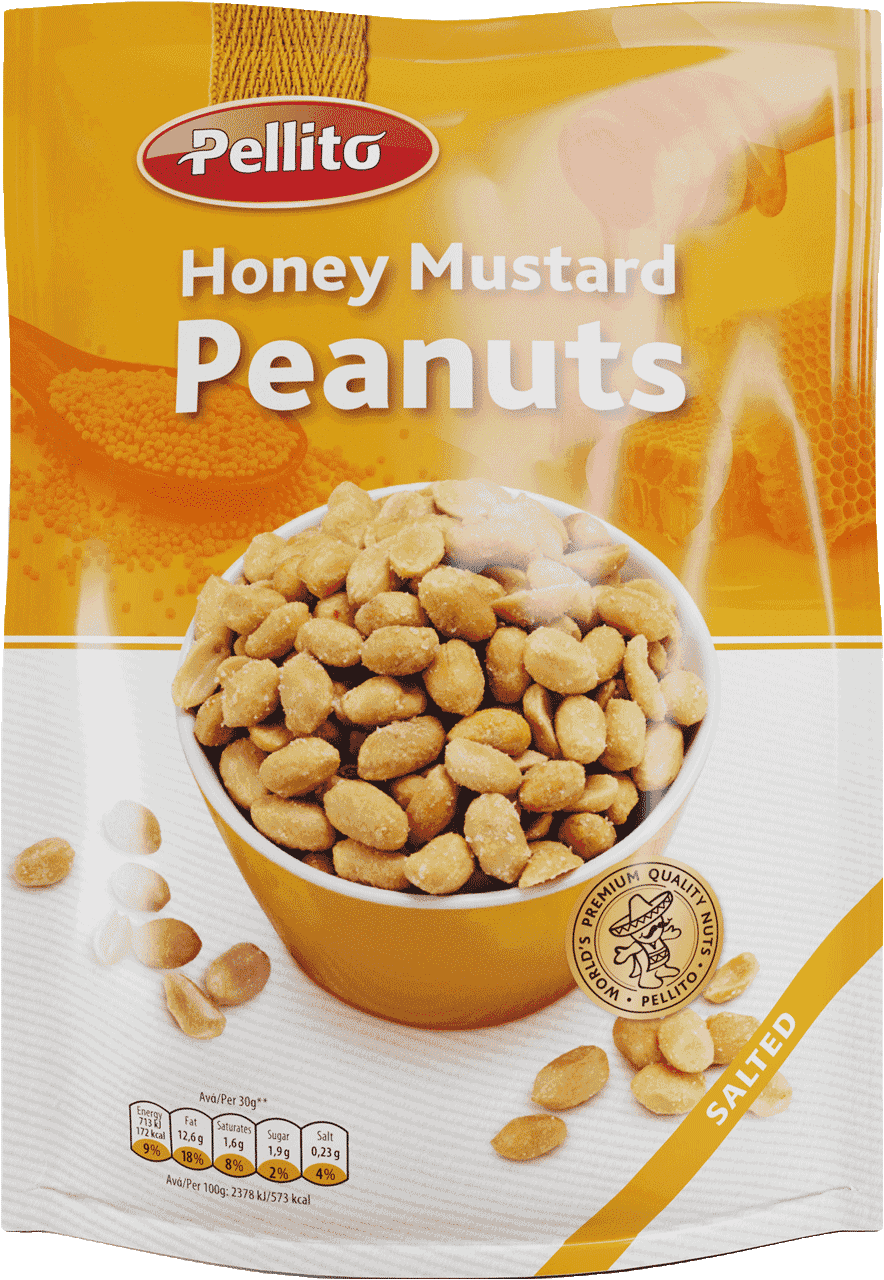 PELLITO PEANUTS HONEY & MUSTARD ΦΥΣΤ/ΧΑ 150gr
