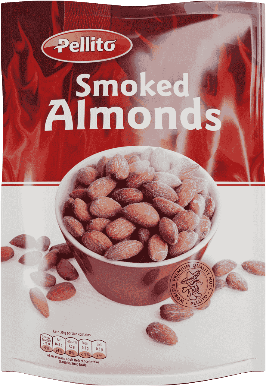 PELLITO SMOKED ALMONDS 140gr