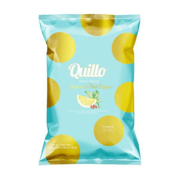 ΠΑΤΑΤΑΚΙΑ QUILLO LEMON & PINK PEPPER 130gr